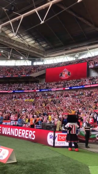 Los hinchas del Sunderland coparon Wembley