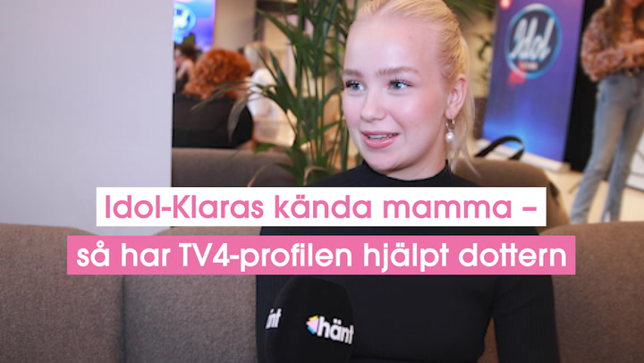 Idol-Klaras kända mamma – så har TV4-profilen hjälpt dottern: ”Hon kan media”