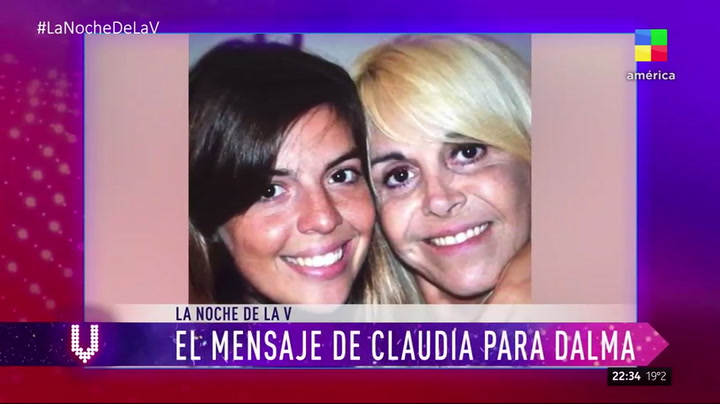 El mensaje de Claudia Villafañe para Dalma Maradona