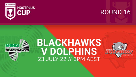 Townsville Blackhawks - HC v Redcliffe Dolphins - HC