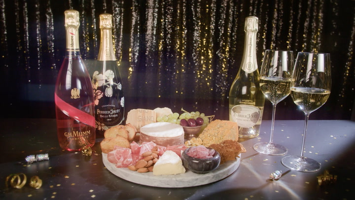 New Year's Cheese and Champagne Pairings