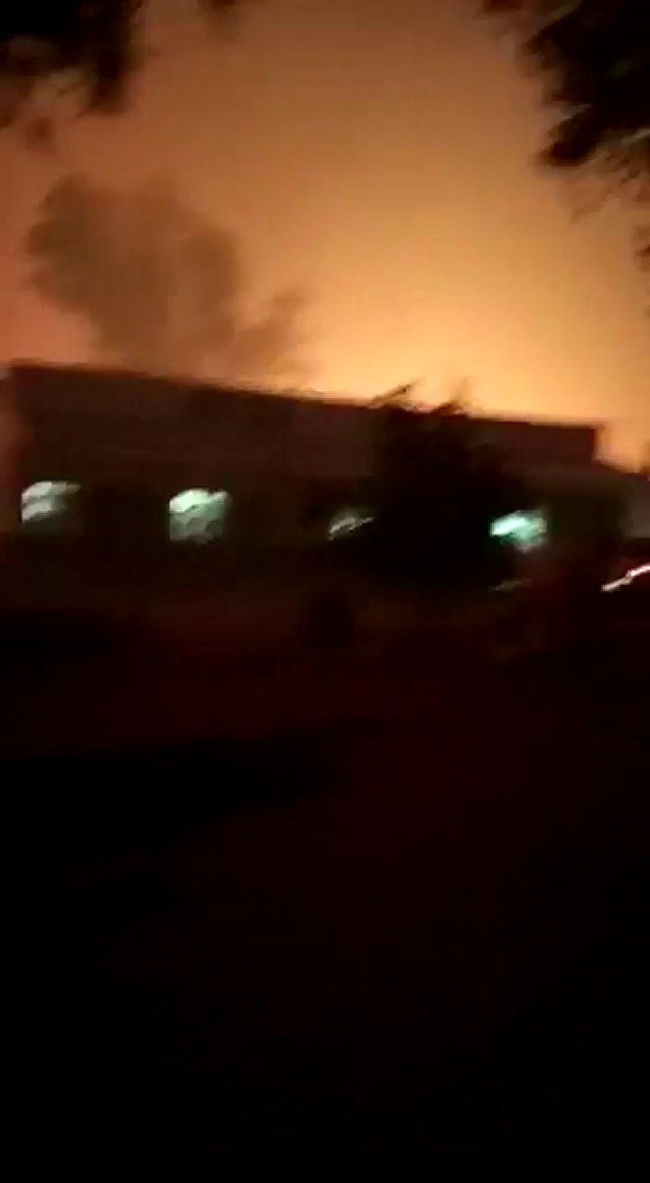Fuego en Corrientes