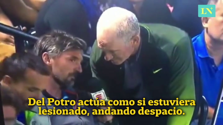 Goran Ivanisevic: 'Del Potro actúa como si estuviera lesionado'