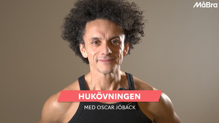 Se när Oscar Jöback visar hukövningen