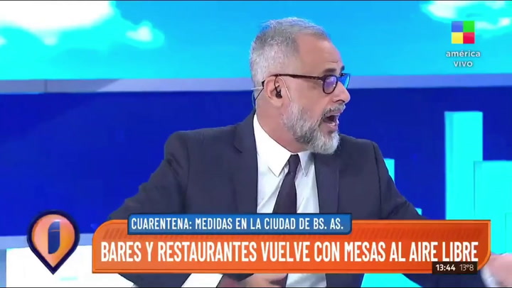 Adrián Pallares se quebró en vivo mientras hablaba del coronavirus - Fuente: América TV