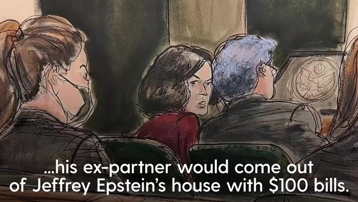 Ghislaine Maxwell accuser left Epstein’s home with $100 bills, says ex-boyfriend