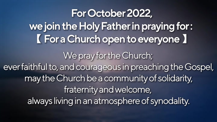October 2022 - For a Church open to everyone