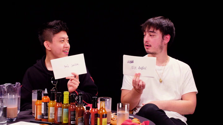 Joji and Rich Brian: Hot Ones