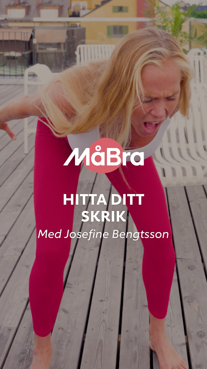 Hitta ditt skrik med Josefine Bengtsson