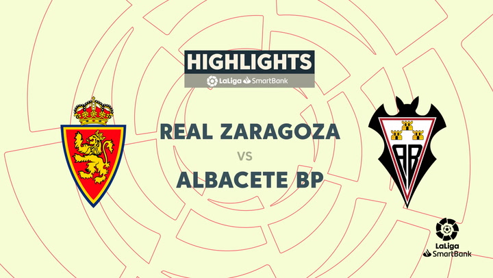 LaLiga SmartBank (J33): Resumen y goles del Zaragoza 1-1 Albacete
