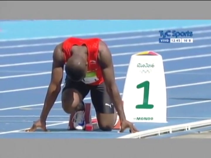 Así ganó Bolt la clasificación de los 200 metros
