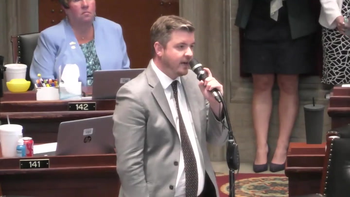 Missouri Democrat confronts GOP lawmaker in emotional speech over anti-trans bill