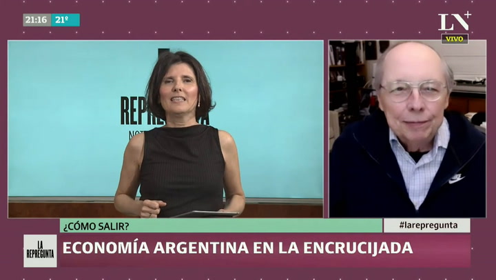 Guillermo Calvo: 'Las reservas se están acabando aunque el ministro Guzmán diga que no”