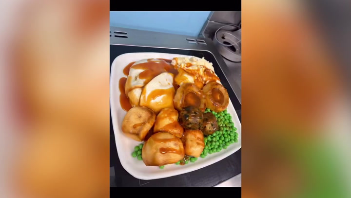 Is it cake or a roast dinner? Netflix star creates incredible illusion