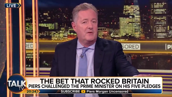 Piers Morgan reveals Sunak sent mother flowers after A&E 'warzone' experience