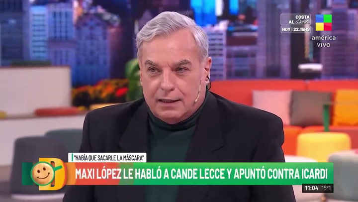 El mensaje subido de tono a Icardi que Maxi López le mandó a Cande Lecce