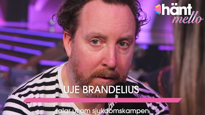 Uje Brandelius talar ut om sjukdomskampen – timmar innan Melodifestivalen