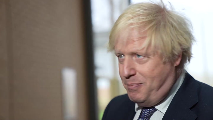 Boris Johnson discusses Number 10's alleged Christmas party last year