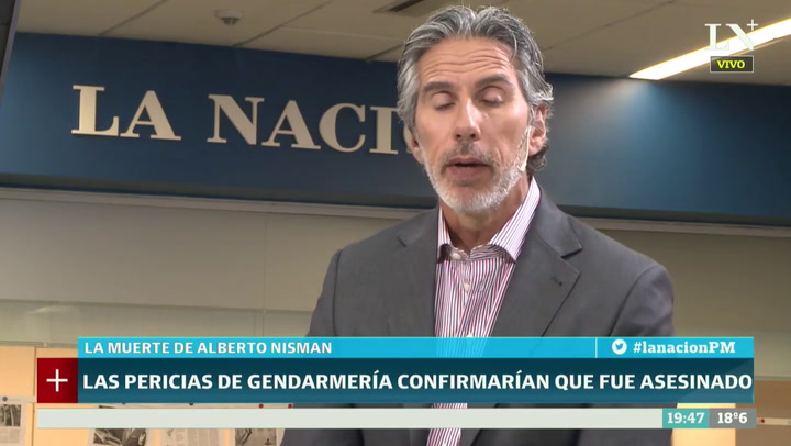 El peritaje sobre la muerte de Nisman muestra golpes en el hígado y una fractura en la nariz
