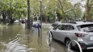 Nueva York inundada por lluvias torrenciales
