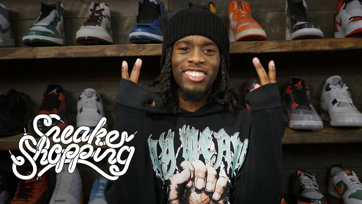 Kai Cenat Goes Sneaker Shopping With Complex