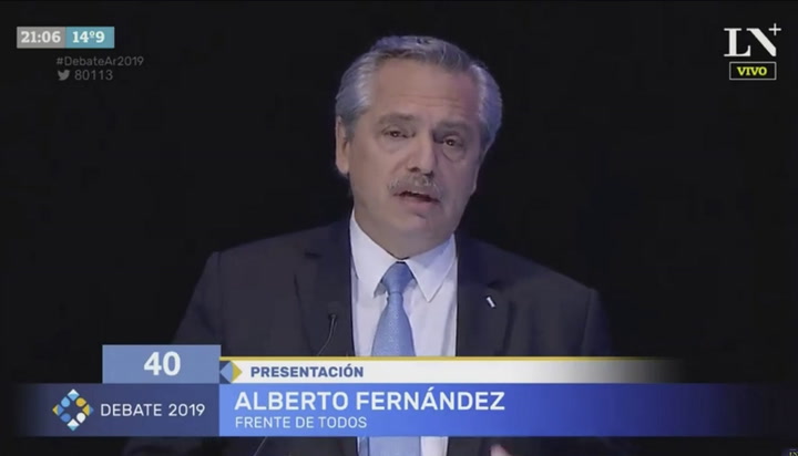 Presentación Alberto Fernández