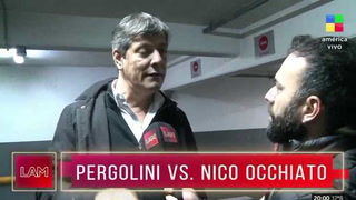 Nicolás Occhiato habló de la acusación de Mario Pergolini.
