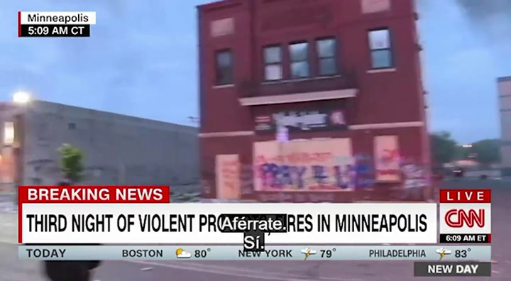 Arrestan a un equipo de CNN mientras cubría las protestas de Minneapolis - Fuente: CNN