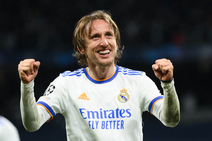 Luka Modric, jugador del Real Madrid, se lleva un premio de leyenda