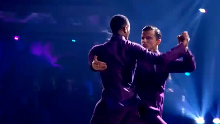 Layton and Nikita perform passionate tango to stun Strictly judges