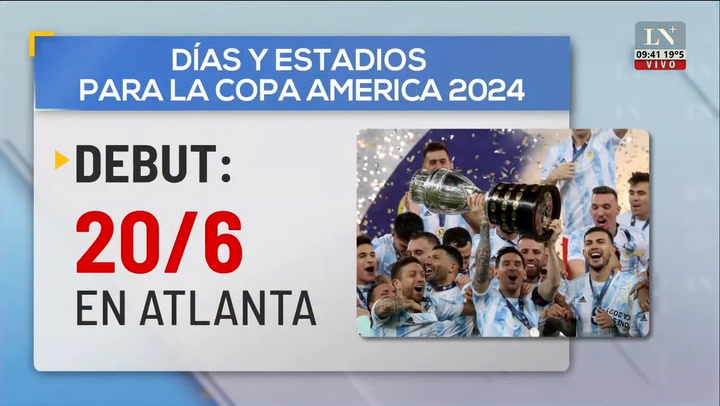 La Copa América 2024 Comenzará El 4 De Junio; Argentina Busca El Bicampeonato