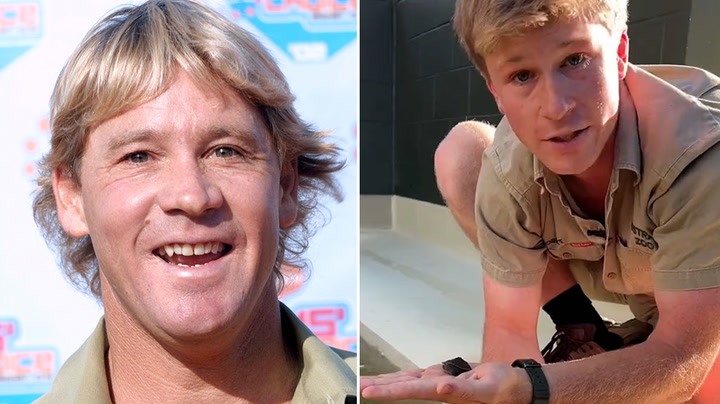 Steve Irwin’s son Robert reveals first baby turtle of species father discovered