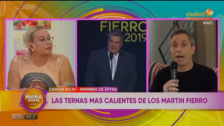 Carmen Barbieri no fue invitada a los Martín Fierro