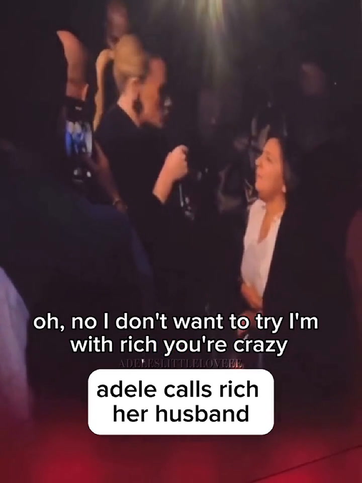 Adele llama 'esposo' a Rich Paul durante un concierto en Las Vegs