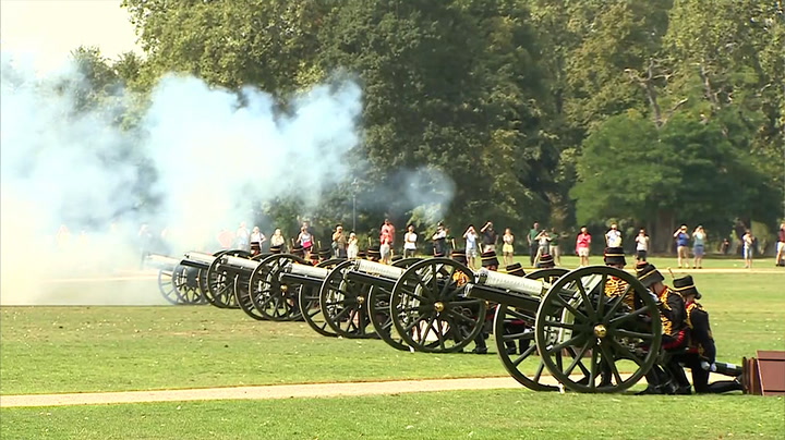 King Charles' accession: Hyde Park Gun Salute mark first year since Queen’s death