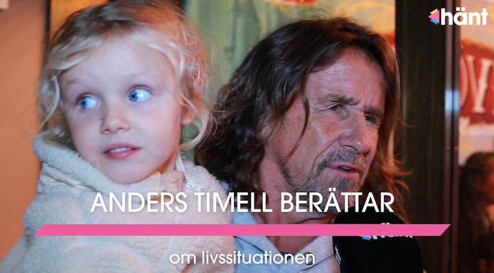 Anders Timell berättar om livssituationen med barnen