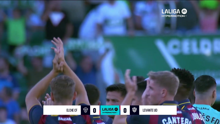 Elche 0-0 Levante: resumen y goles | LaLiga Hypermotion (J8)