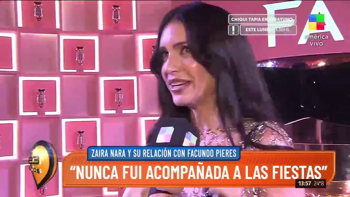 Zaira Nara confirmó su ruptura con Facundo Pieres