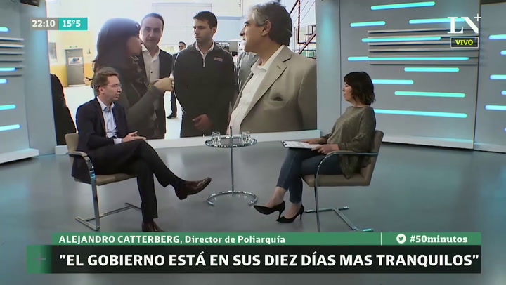 Alejandro Catterberg: 'El Gobierno tiene un rival que sigue metiéndose goles en contra'