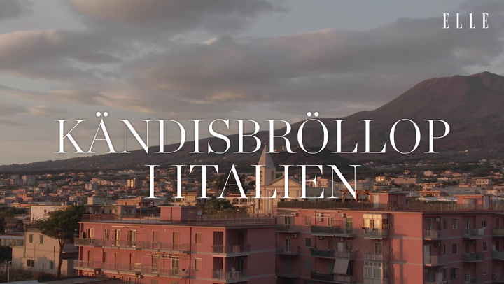 VIDEO: Se kändisarna som gifte sig i Italien