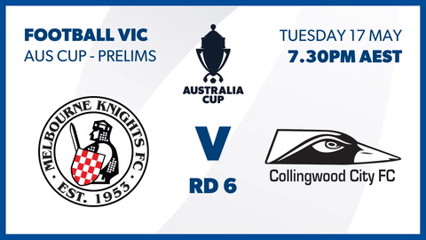 Melbourne Knights FC - NPL Victoria v Collingwood City FC