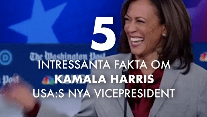 Kamala Harris - Bidens nya videpresident