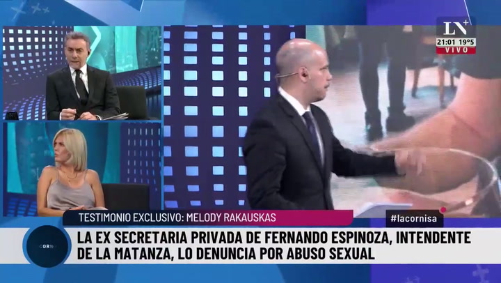 Una exsecretaria del intendente de La Matanza, Fernando Espinoza, lo denunció por abuso sexual