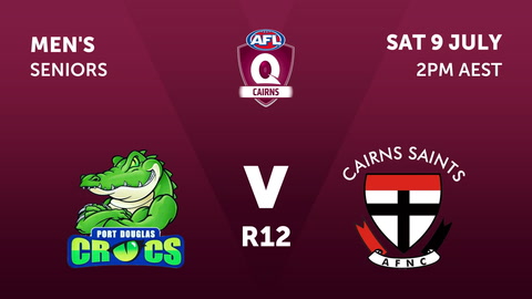 Port Douglas Crocs - AFL Cairns v Cairns Saints - AFL Carins