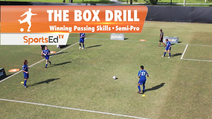 THE BOX DRILL - Winning Passing Skills • Semi-Pro