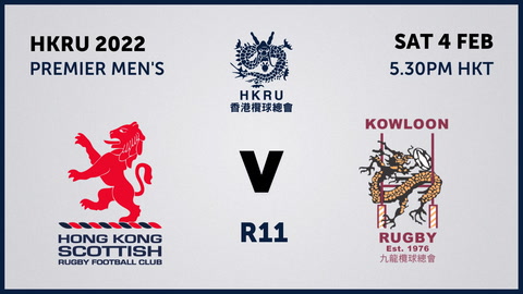 Hong Kong Scottish RFC v Kowloon Rugby Football Club