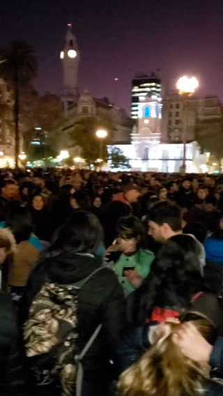 Atentado a Cristina Kirchner: así quedó Plaza de Mayo tras la manifestación en apoyo a la Vicepresidenta