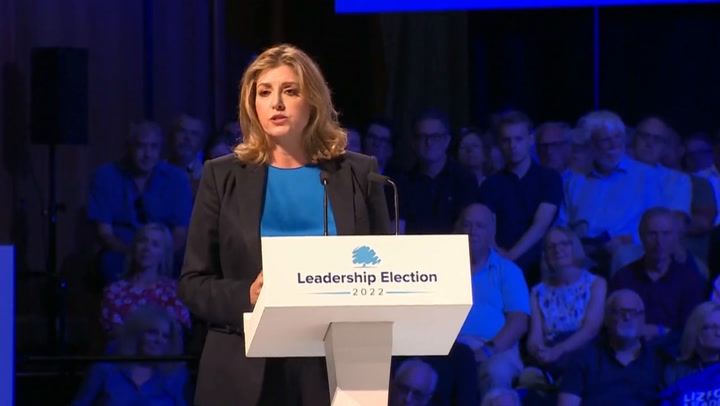 Penny Mordaunt backs Liz Truss for Tory leader