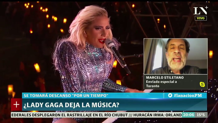 Lady Gaga anunció que se alejará momentáneamente de la música
