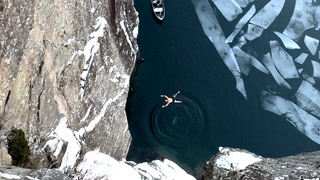 Video: Norsk verdensrekord: - Redd for å dø